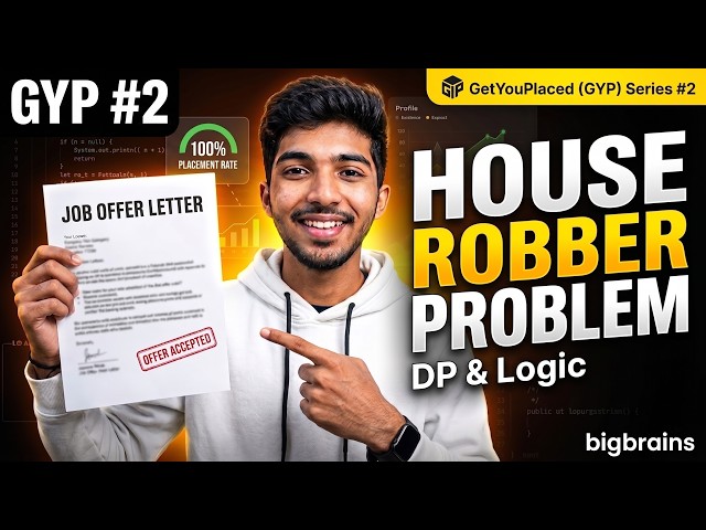 House Robber — The DP Problem That Tricks You | GYP #02