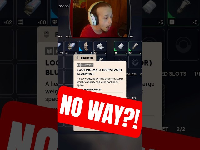 You'll never guess where I found the rarest blueprint