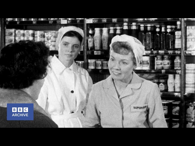 1961: Working in a "Self-Service" Shop | Going to Work | BBC Archive