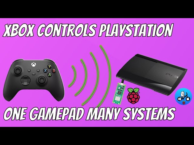 Wirelessly control Retro Consoles with New Gamepads. $6 Raspberry Pi.