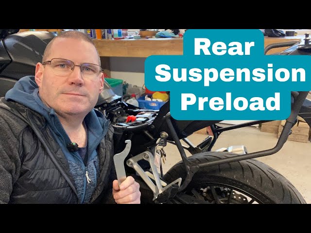How To Adjust The Preload On Your Motorcycles Suspension!
