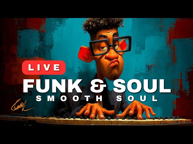 24/7 Retro Soul & Deep Funk Radio • Timeless Grooves for Focus, Study & Chill 🎷
