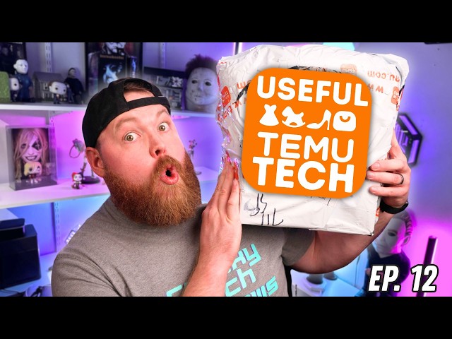 Actually Useful Temu Tech Ep. 12 – Unique Tech, Gadgets, and More!