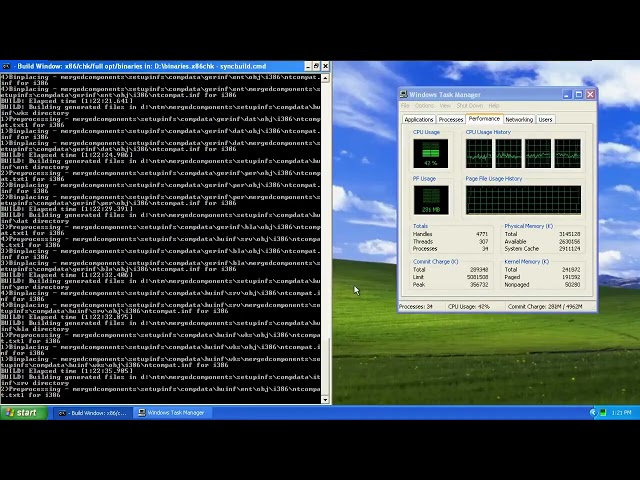 Compilation Windows XP from source code.(NTDEV Original)