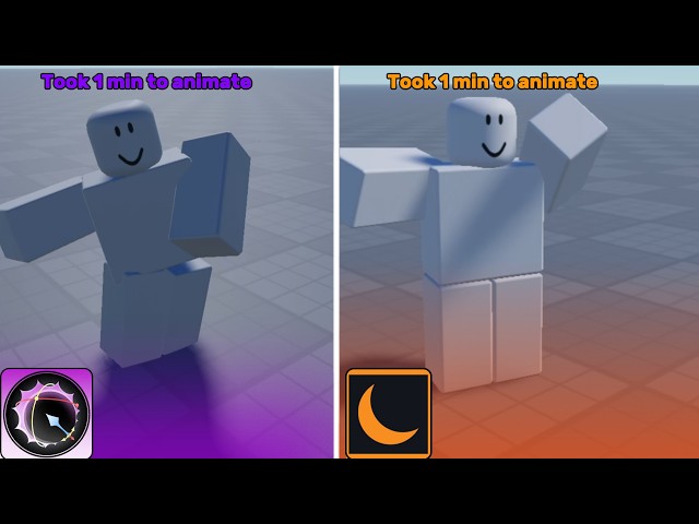 Fighting Animation in Moon Animator VS Eclipse Animator