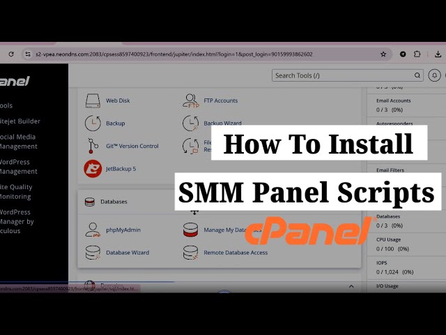 How to Install SMM Panel Script I Smm Panel Script Install on cPanel | SMM Panel Script
