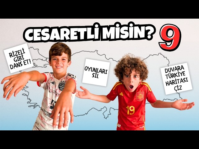 DRAW A MAP OF TURKEY ON THE WALL! ARE YOU BRAVE? EPISODE 9