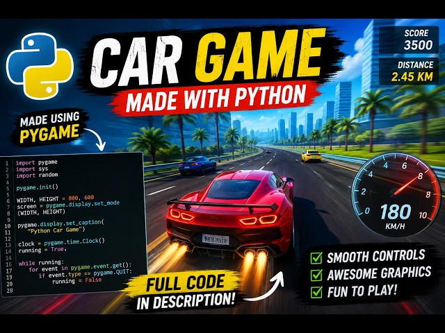 How to make game in python
