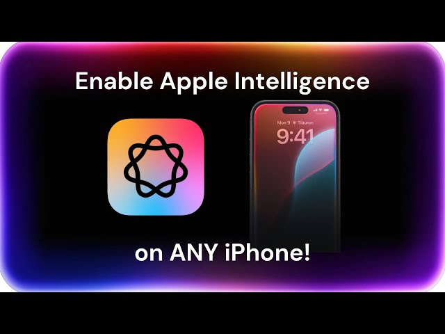 Apple Intelligence for ANY iPhone! (+Other Hidden Settings)