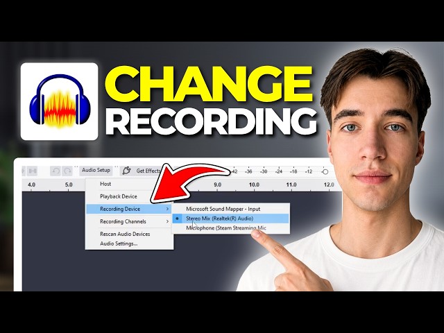 How To Change Recording Device In Audacity | Tutorial 2026