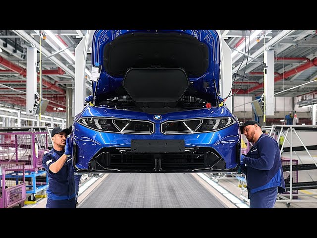 All New BMW i3 - PRODUCTION Line in Germany