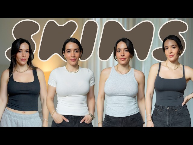 SKIMS try-on haul: the best basics for your capsule wardrobe | review of fabrics, fit & sizing