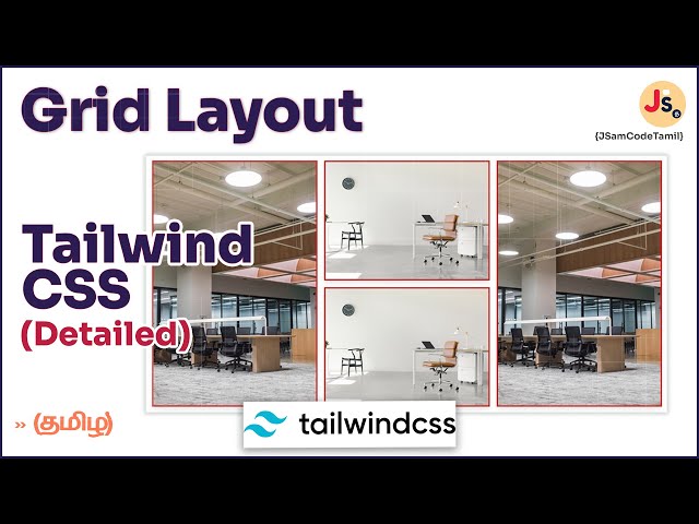 Grid Layout using Tailwind CSS in Tamil