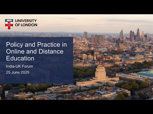 UK India Forum Session 3 - Assessment for Student Success