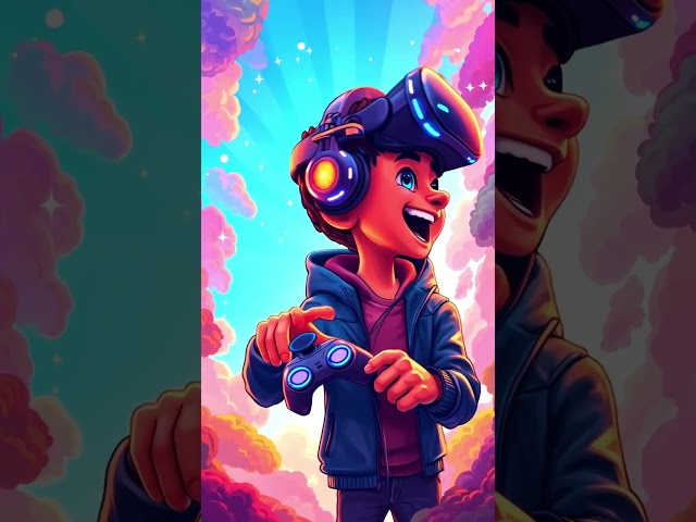 [TDZ] Gamer Cartoon Video Wallpaper