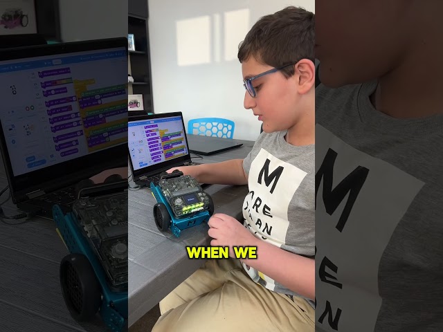 Learning on Color Sensing 🛑🟢🔵#edtech #robotics #coding #artificialintelligence #kids