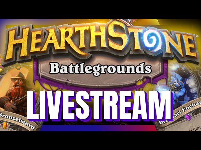 This Is My Mountain | Hearthstone Battlegrounds Livestream!!! SEASON 12