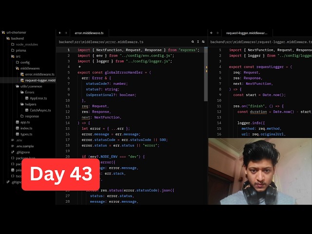 🔴 Day 43 of Learning Advance Backend And System Design (Live Coding)