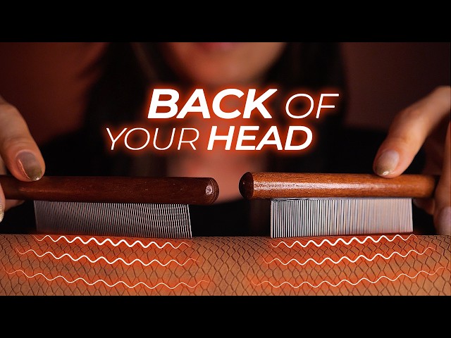 ASMR Tap & Scratch the Back of Your Head Until You Fall Asleep | 3D Brain Penetration (No Talking)