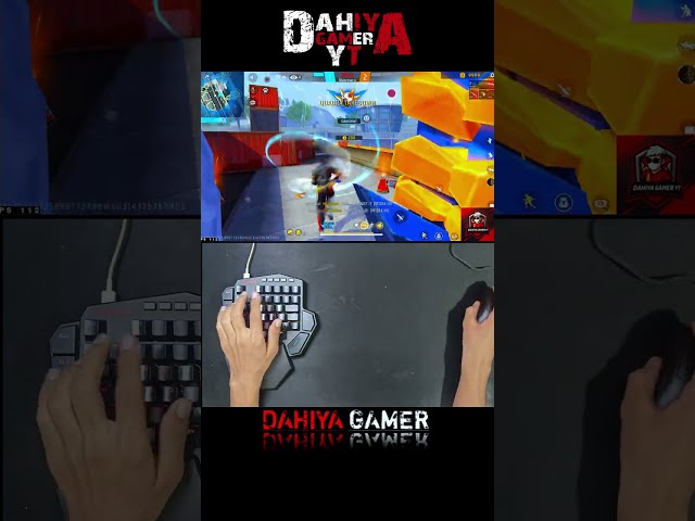 Mastering Free Fire: Keyboard and Mouse Gameplay with Handcam