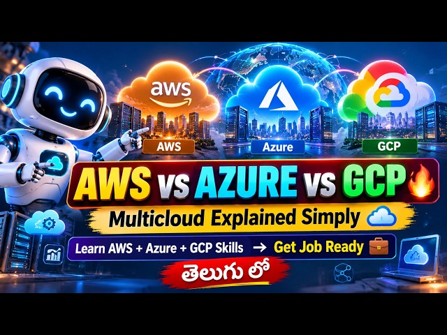 Multicloud | What is Multicloud: AWS vs Azure vs GCP Explained | AWS  with AI Jobs | Naresh IT