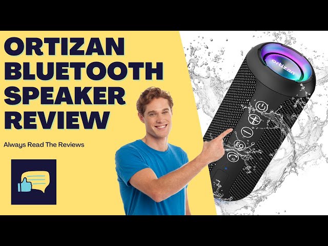 Honest Review of Ortizan Portable Bluetooth Speaker