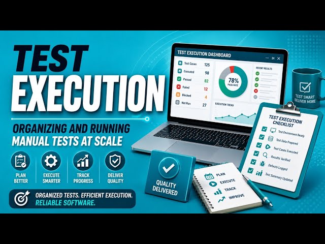 Test Execution | Organizing and Running Manual Tests at Scale | Uplatz
