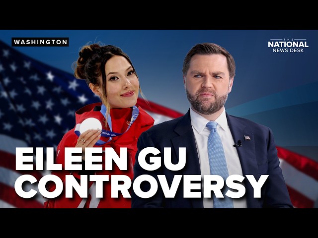 Why is Eileen Gu under fire after competing for China in the Olympics