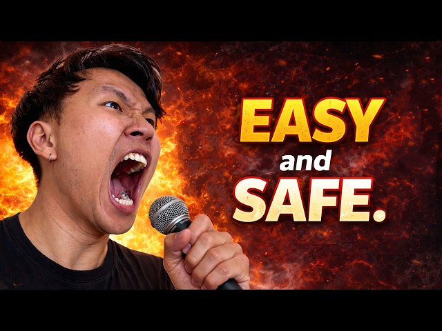 How to False Cord scream (in 3 easy steps)