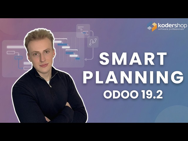 Manufacturing Planning in Odoo 19.2 | New Gantt & Kanban Features