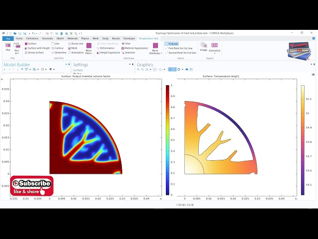 Topology Optimization of Heat Sink - COMSOL Multiphysics