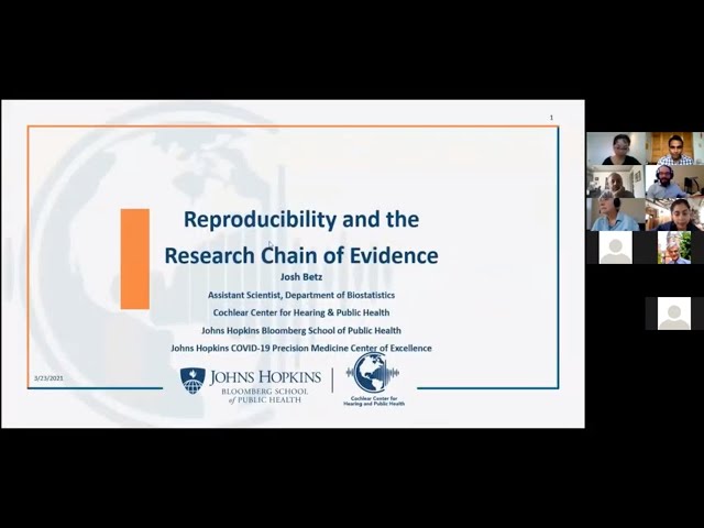 Reproducibility and the Chair of Evidence in Research