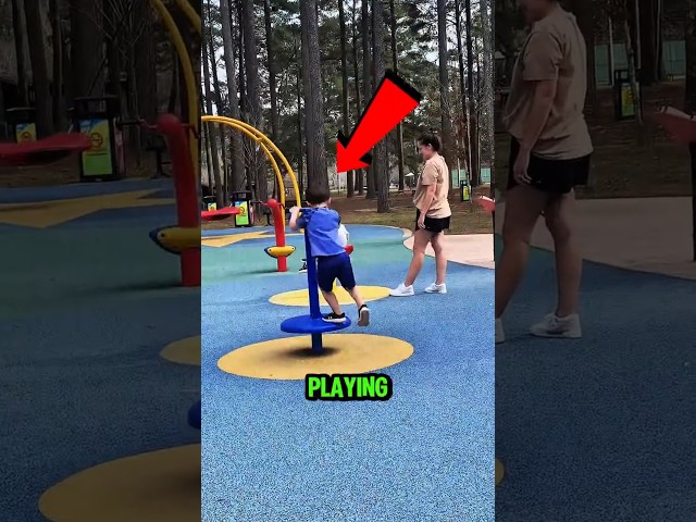 This Playground Ride Went Completely Wrong 😂 #shorts