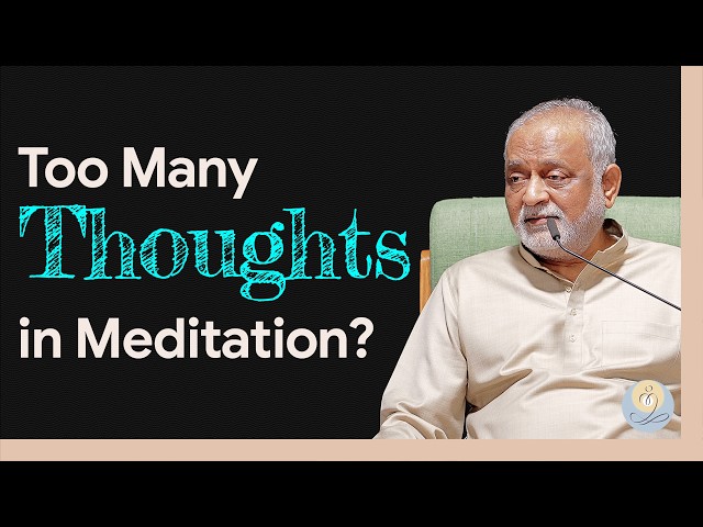 CAN’T STOP THINKING? #thoughts #meditation #daaji #motivation #lifeisbutadream