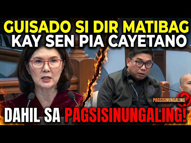 GUISADO SI DIR MATIBAG KAY SEN PIA CAYETANO DAHIL SA PAGSISINUNGALING!