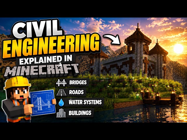 Civil Engineering explained in Minecraft