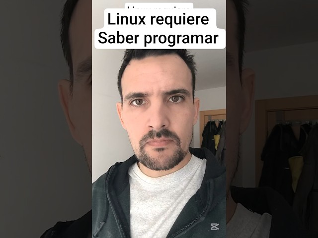 You need to program to use Linux.