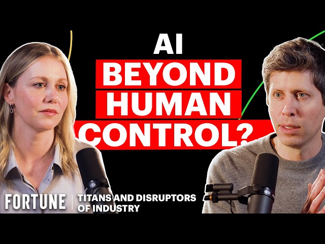 Altman: AI Beyond Human Control “Absolutely” Possible, Vows Safeguards | Titans and Disruptors