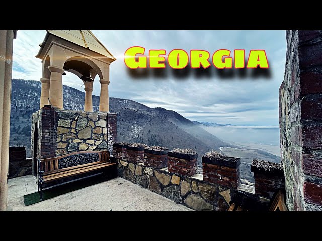 вид из монастыря | view from the monastery | კეთილგონიერი ავაზაკის სახელობის ტაძარი
