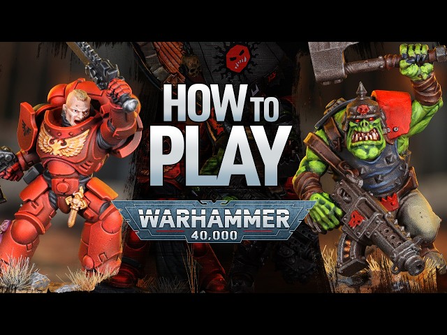 How to Play Warhammer 40,000. Basic Rules Overview and Demo Game