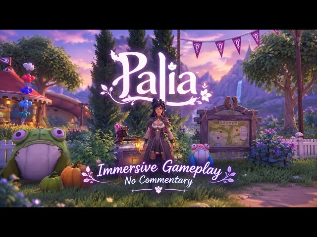 PALIA FALL'S FAIRE: FRIGHTS & DELIGHTS 🍁🎃 RELAXING GAMEPLAY✨NO COMMENTARY🤫 PS5