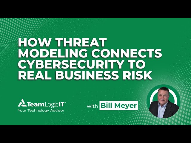 How Threat Modeling Connects Cybersecurity to Real Business Risk