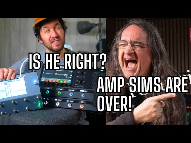 Amp Sims are OVER!  Digital Modeling is OBSOLETE?! Is Glenn Fricker Right?