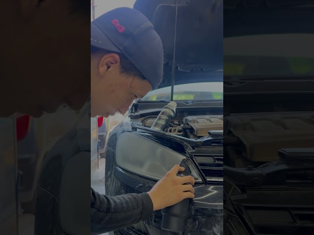 نتيجة تلميع اضواء السيارات ب it Pro