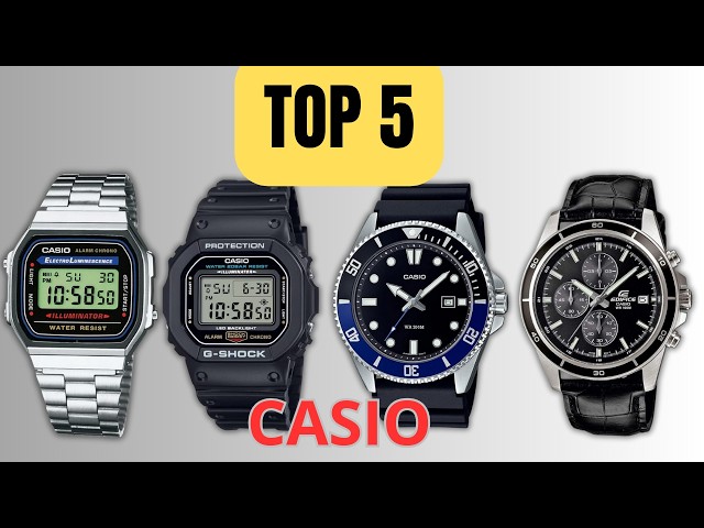 ⌚ Top 5 relojes Casio 2025 calidad-precio según tu estilo (deportivo, vestir, urbano)
