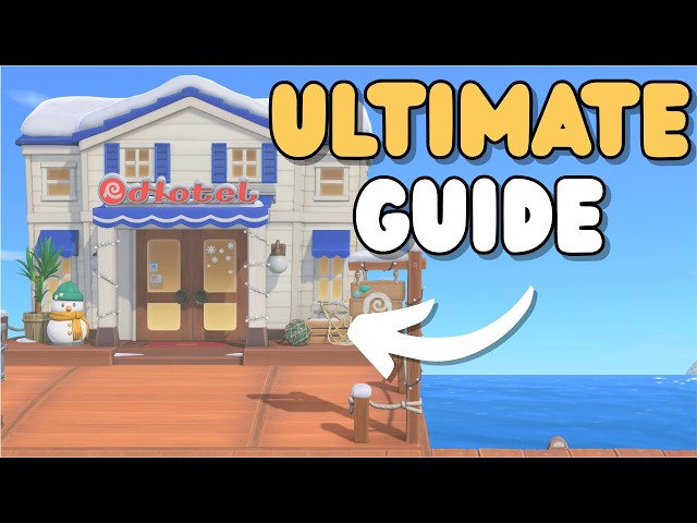 The ULTIMATE GUIDE to the ACNH 3.0 Hotel