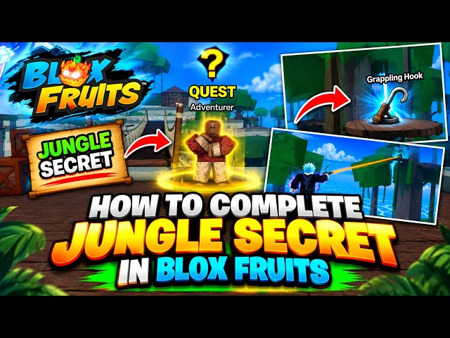 How To Complete Jungle Secret in Blox Fruits! 🌴 SECRET QUEST & REWARD