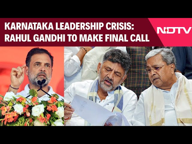 Karnataka Congress | Karnataka Leadership Crisis Peaks: Rahul Gandhi To Make Final Call