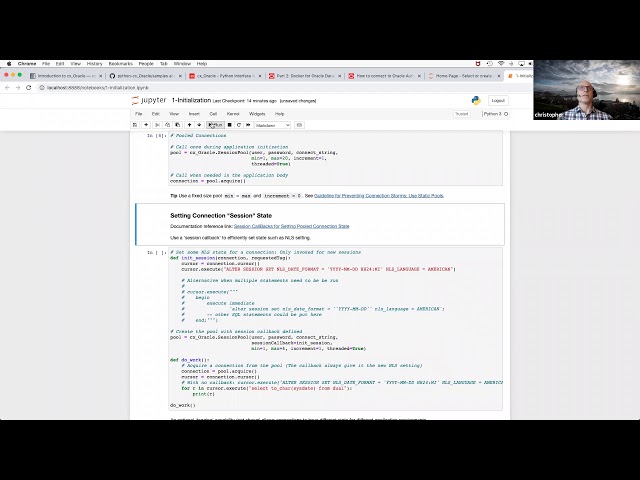 Python: The Latest and Greatest for Oracle Database Applications by Christopher Jones