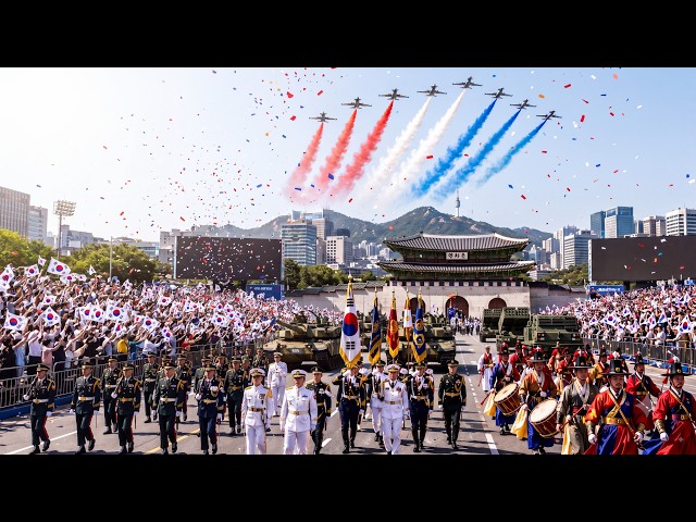🔴 EN VIVO: Día de la Liberación de Corea del Sur 2026 🇰🇷 | Gran Desfile Patriótico en Seúl